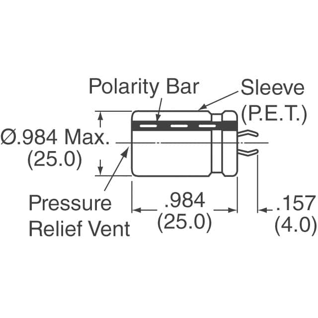 LGUW6101MELA Nichicon  Aluminium-Elektrolytkondensatoren